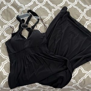 Tommy Bahama halter maxi dress